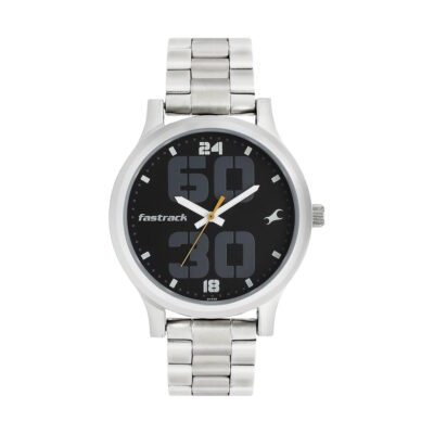 Fastrack Black Dial Analog Watch For Men -NR38051SM07