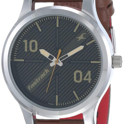 Fastrack Fundamentals Analog Brown Dial Men’s Watch-NL38051SL02/NR38051SL02