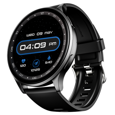 boAt Lunar Orb | Smartwatch with 1.45″ (3.68cm) Amoled Display, BT Calling, Crest+ OS, Watch Face Studio