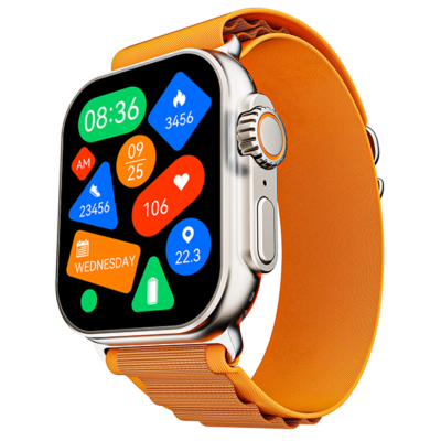 boAt Wave Elevate Pro | Smartwatch with 1.96″ AMOLED Display, Premium Metal Body, Bluetooth Calling, IP67 Rating