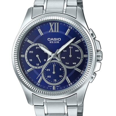 CASIO Enticer Men Blue Analogue Watch A1773 MTP-E315HD-2AVIF