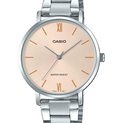 CASIO Enticer Women Beige Analogue watch A1624 LTP-VT01D-4BUDF