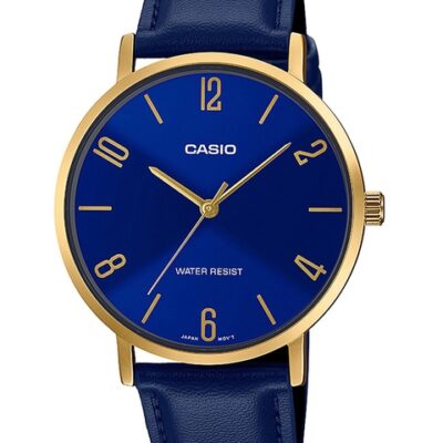 CASIO Men Blue Analogue Watch A1820