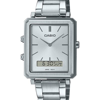 CASIO Men Stainless Steel Bracelet Style...