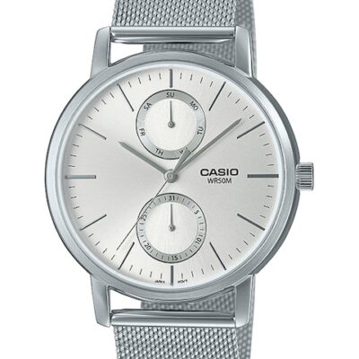 CASIO Men White Embellished Dial & ...