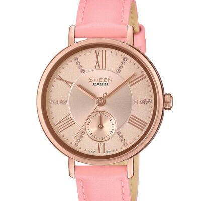 Casio Sheen Women Rose Analogue watch SX...