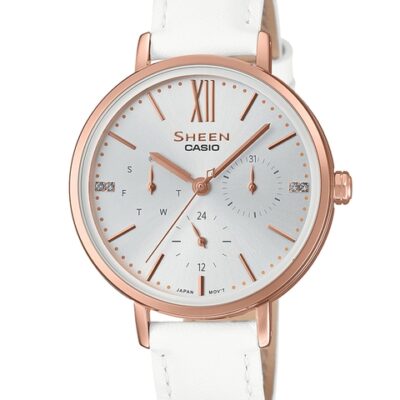 Casio Sheen Women Silver Analogue watch ...