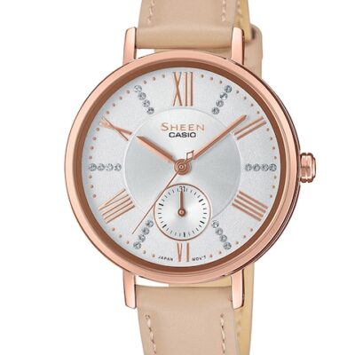 Casio Sheen Women Silver Analogue watch ...