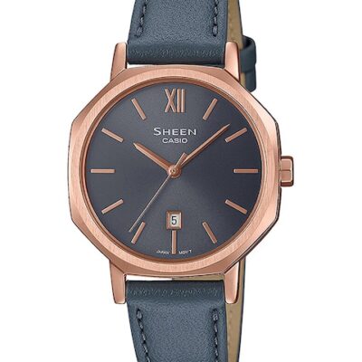 CASIO Women Leather Straps Analogue Watc...