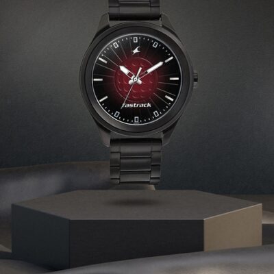 Fastrack Sunburn Men Black Analogue watc...