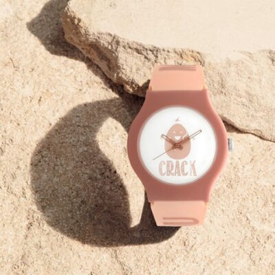 Fastrack Unisex White Printed Dial &...