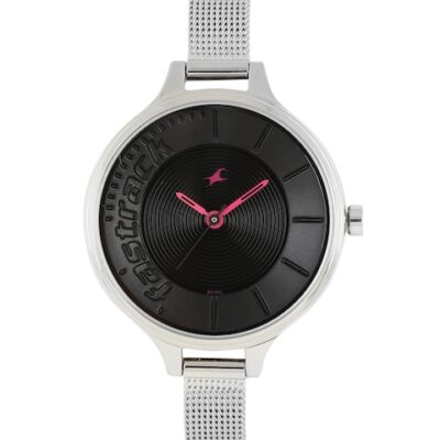 Fastrack Women Black Analogue Watch NG6122SM03C_BBD