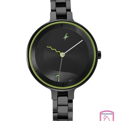 Fastrack Women Black Dial & Black B...