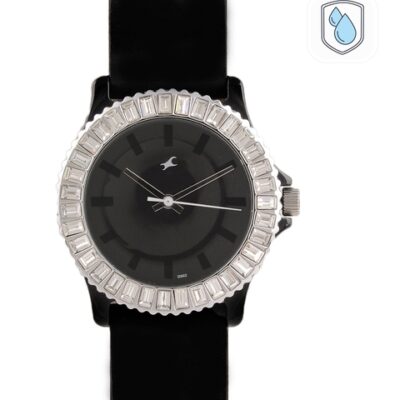 Fastrack Women Black Watch N9827PP02