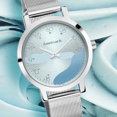 Fastrack Women Blue Analogue Watch 6222SM02