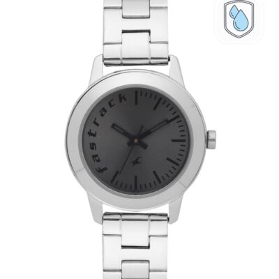 Fastrack Women Grey Analogue Watch 68008SM02_OR