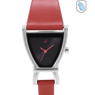 Fastrack Women Leather Straps Analogue W...