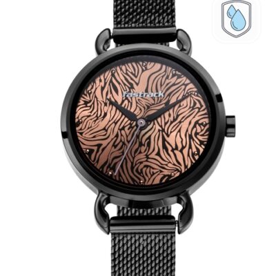 Fastrack Women Rose Gold Analogue Watch 6221NM01
