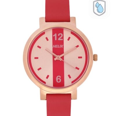 Helix Women Rose Gold Analogue Watch TW041HL09