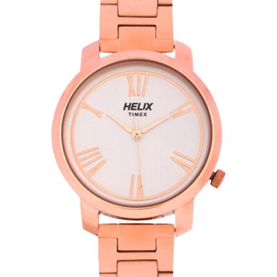 Helix Women White Analogue Watch –...