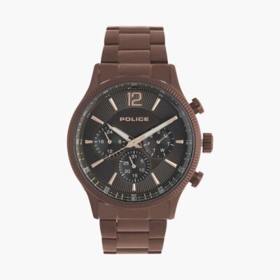 Police Round Dial Analog Watch for Men &...