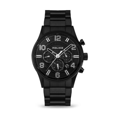 Police Round Dial Analog Watch for Men &...