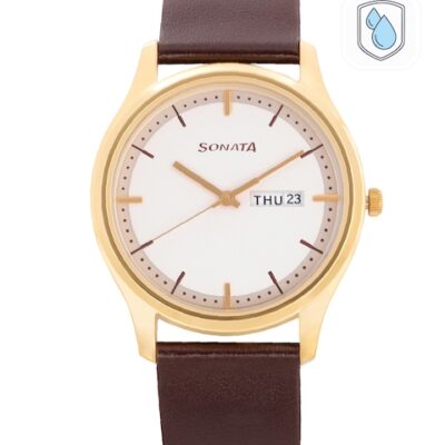 Sonata Essentials Men Off White Analogue...