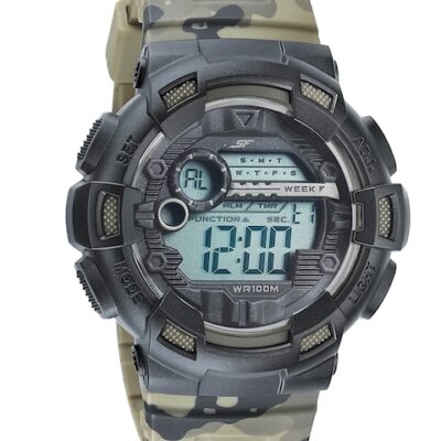 Sonata Men Black Digital Watch