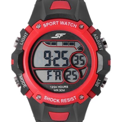Sonata Men Black SF Essentials Digital Watch 77111PP01