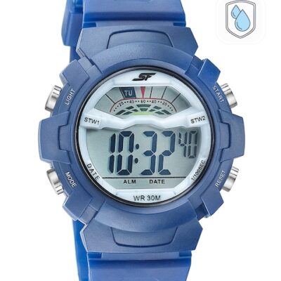 Sonata Men Grey Digital Watch 77109PP03