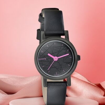 Sonata Onyx Women Black Analogue watch 8...