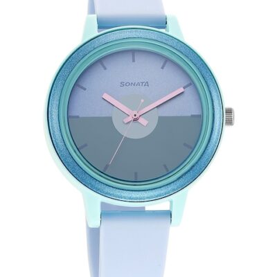 Sonata Splash 3.0 Women Blue Dial &...