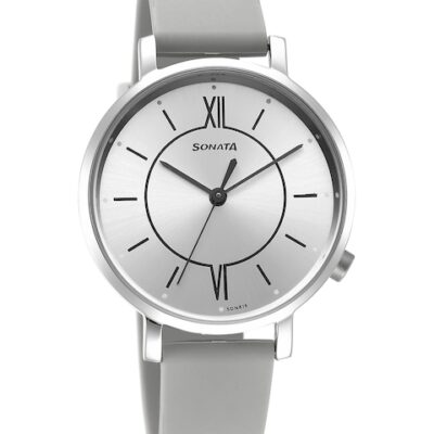 Sonata Women Essential Brass Dial Analog...