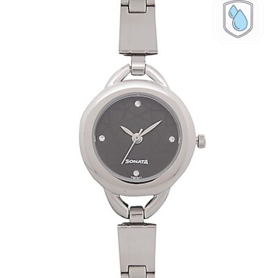 Sonata Women Grey Analogue Watch NK87006...