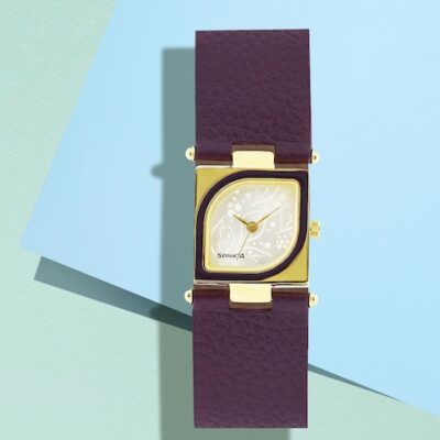 Sonata Women Silver-Toned Dial Watch ND8919YL03A