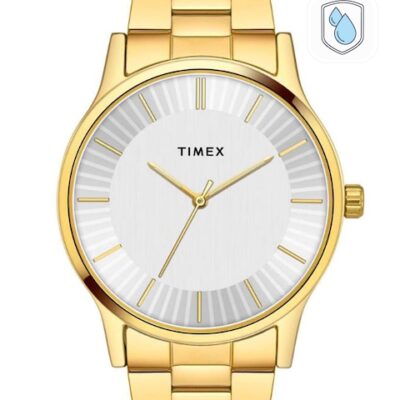 Timex Men Brass Dial & Stainless St...