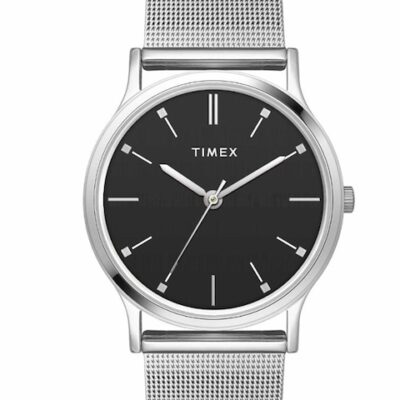 Timex Men Brass Dial & Stainless St...