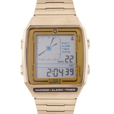 Timex Men Q Reissue Stainless Steel Digi...