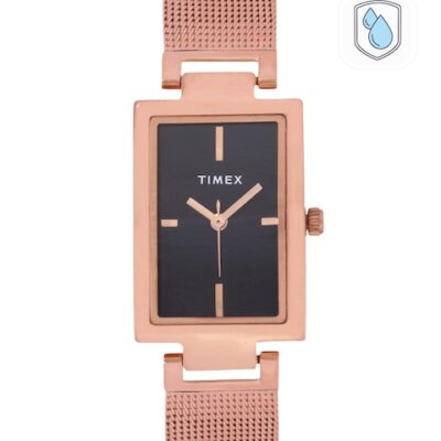 Timex Women Black Analogue Watch –...