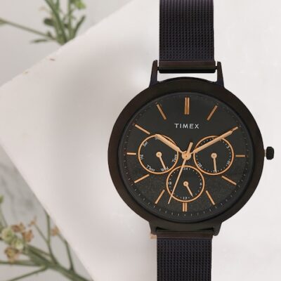 Timex Women Black Multifunction Analogue...