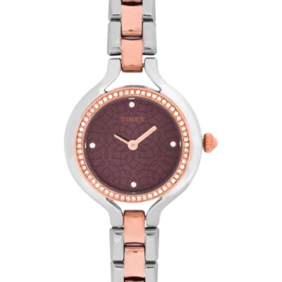 Timex Women Purple Analogue Watch –...