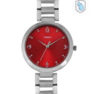 Timex Women Red Analogue Watch – T...
