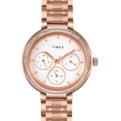 Timex Women Water Resistance Stainless Steel Analogue Watch TW000Z303