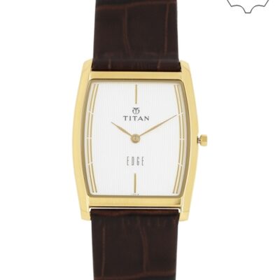 Titan Edge Men White Dial Watch NH1044YL...