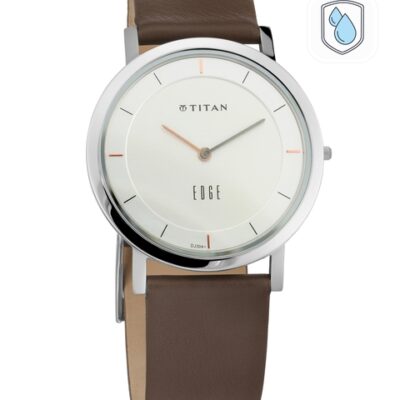 Titan Men Silver-Toned Analogue Watch NM1595SL03