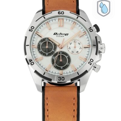 Titan Octane Hyper Lume Men White Analog...