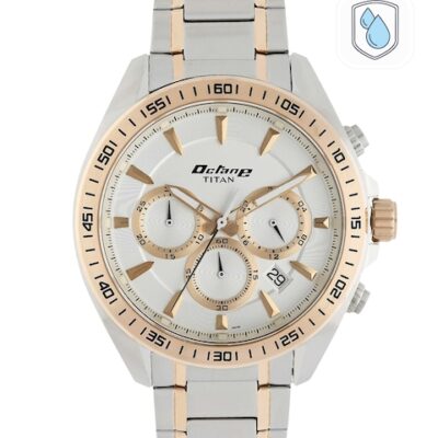 Titan Octane Men White Analogue watch 90...