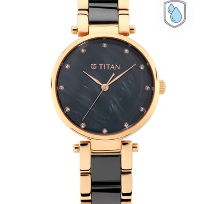 Titan Women Black Analogue Watch 95061WD...