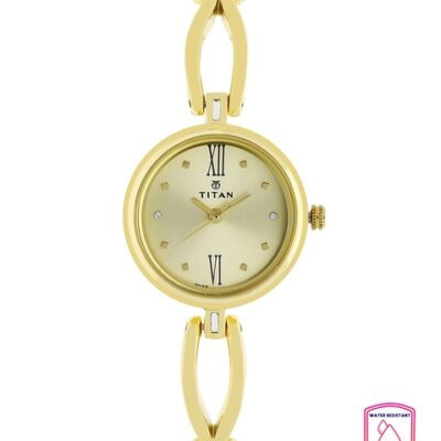 Titan Women Gold-Toned Analogue Watch 26...