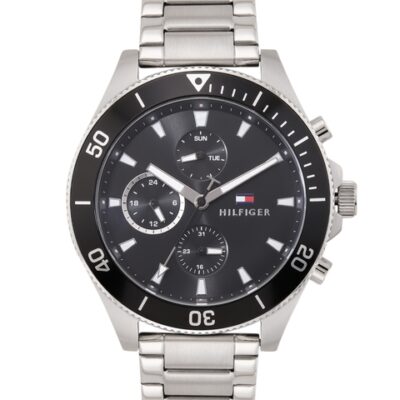 Tommy Hilfiger Men Stainless Steel Brace...